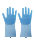 Silicone Heat-resistant Cleaning Brush Scrubbing Gloves